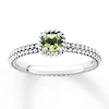 Thumbnail Image 1 of Stackable Peridot Ring Sterling Silver