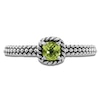 Thumbnail Image 4 of Stackable Peridot Ring Sterling Silver