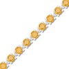 Citrine Bracelet Sterling Silver