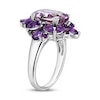 Thumbnail Image 1 of Natural Amethyst Ring Sterling Silver