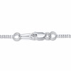 Thumbnail Image 3 of Natural Aquamarine/Tanzanite Necklace Diamond Accents 10K White Gold