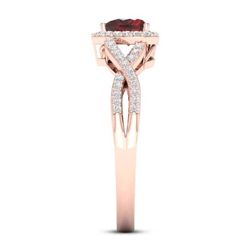 MT-Sports Heart Shaped Lady Ring Lady Exquisite Heart Shaped Ring 