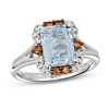 Thumbnail Image 1 of Le Vian Aquamarine Ring 1/3 ct tw Diamonds 14K Vanilla Gold