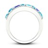 Thumbnail Image 2 of Topaz Ring 1/6 ct tw Diamonds 10K White Gold