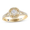 Vera Wang WISH Diamond Ring 1/2 ct tw Round 10K Yellow Gold