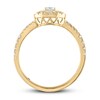 Vera Wang WISH Diamond Ring 1/2 ct tw Round 10K Yellow Gold