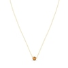 Thumbnail Image 0 of Natural Citrine Necklace 14K Yellow Gold