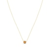 Thumbnail Image 1 of Natural Citrine Necklace 14K Yellow Gold