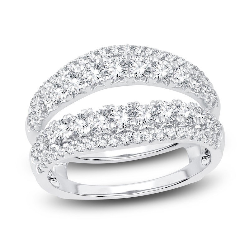 Main Image 1 of Diamond Enhancer Ring 1-1/4 ct tw Round 14K White Gold