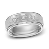 Thumbnail Image 1 of Diamond Wedding Band 1/6 ct tw Round Cobalt
