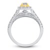 Thumbnail Image 2 of Diamond Engagement Ring 1 ct tw Round 14K Two-Tone Gold