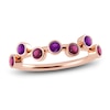 Thumbnail Image 1 of Juliette Maison Natural Amethyst & Natural Rhodolite Garnet Ring 10K Rose Gold