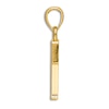 Thumbnail Image 2 of Initial T Necklace 14K Yellow Gold 18&quot;