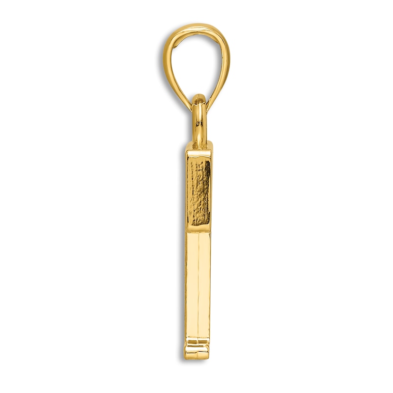 Main Image 2 of Initial T Necklace 14K Yellow Gold 18&quot;
