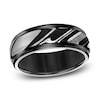 Thumbnail Image 1 of Men's Damascus Wedding Band Tungsten/Damascus Steel 8.0mm