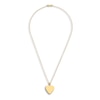 Thumbnail Image 4 of Engravable Heart Necklace 14K Yellow Gold 16" to 18" Adjustable