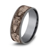 Thumbnail Image 2 of Men's Arrowhead Wedding Band Tantalum/14K Rose Gold 7.5mm