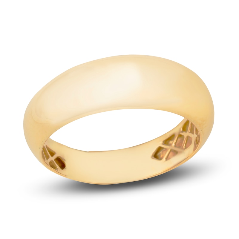 Main Image 1 of Italia D'Oro High-Polish Ring 14K Yellow Gold