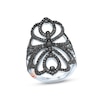 Thumbnail Image 0 of Pnina Tornai Black Diamond Ring 1-1/3 ct tw Round 14K White Gold