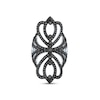 Thumbnail Image 3 of Pnina Tornai Black Diamond Ring 1-1/3 ct tw Round 14K White Gold