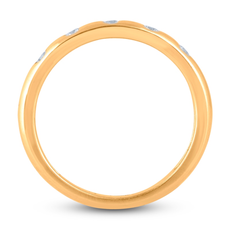 Main Image 2 of Diamond Stackable Ring 1/6 ct tw Round 14K Yellow Gold