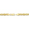Thumbnail Image 3 of Solid Diamond-Cut Snake Chain Bracelet 14K Yellow Gold 7.25" 2.6mm