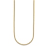 Thumbnail Image 2 of High-Polish Rolo Chain Necklace 24K Yellow Gold 24" 3.0mm