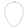 Thumbnail Image 4 of High-Polish Rolo Chain Necklace 24K Yellow Gold 24" 3.0mm