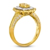 Thumbnail Image 2 of Le Vian Sunny Yellow Diamond Ring 1 ct tw 14K Two-Tone Gold
