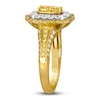 Thumbnail Image 3 of Le Vian Sunny Yellow Diamond Ring 1 ct tw 14K Two-Tone Gold