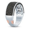 Thumbnail Image 2 of Pnina Tornai Men's Black Diamond Ring 1-1/2 ct tw 14K White Gold