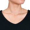 Thumbnail Image 5 of Charm'd by Lulu Frost Natural Rose Quartz Bead Necklace 10K Yellow Gold 18"