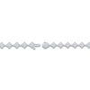 Thumbnail Image 3 of Brilliant Moments Diamond Pavé Shield Link Bracelet 2 ct tw 14K White Gold 7"