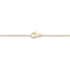Thumbnail Image 3 of Children's Diamond-Accent Four-Leaf Clover Necklace 14K Yellow Gold 13"