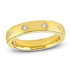 Thumbnail Image 1 of Storied Diamond Desert Sands of Eternity Anniversary Ring 1/8 ct tw 18K Yellow Gold