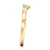 Thumbnail Image 3 of J'Lure Lab-Grown Diamond Scalloped Wedding Band 1/8 ct tw 18K Yellow Gold