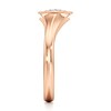 Thumbnail Image 3 of J'Lure Lab-Grown Diamond Wedding Band 1/8 ct tw 18K Rose Gold