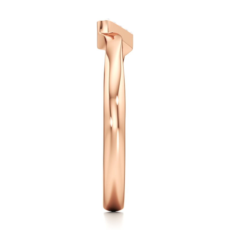 Main Image 3 of J'Lure Lab-Grown Diamond Wedding Band 1/15 ct tw 18K Rose Gold