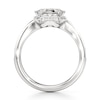 Thumbnail Image 2 of J'Lure Carre Step-Cut Lab-Grown Diamond Engagement Ring 1-5/8 ct tw 18K White Gold