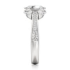 Thumbnail Image 3 of J'Lure Carre Step-Cut Lab-Grown Diamond Engagement Ring 1-5/8 ct tw 18K White Gold