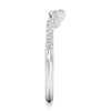 Thumbnail Image 3 of J'Lure Lab-Grown Diamond Angled Contour Wedding Band 1/4 ct tw 18K White Gold