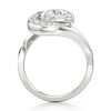 Thumbnail Image 2 of J'Lure Heart Brilliant-Cut Lab-Grown Diamond Engagement Ring 2 ct tw 18K White Gold