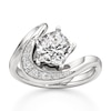 Thumbnail Image 1 of J'Lure Pentagon Brilliant-Cut Lab-Grown Diamond Engagement Ring 2 ct tw 18K White Gold