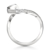 Thumbnail Image 2 of J'Lure Lab-Grown Diamond Contour Wedding Band 1/5 ct tw 18K White Gold