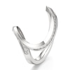 Thumbnail Image 4 of J'Lure Lab-Grown Diamond Contour Wedding Band 1/5 ct tw 18K White Gold