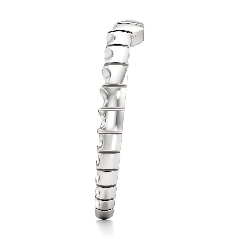 Main Image 3 of J'Lure Contour Wedding Band 18K White Gold