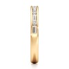 Thumbnail Image 3 of J'Lure Baguette & Round-Cut Lab-Grown Diamond Wedding Band 3/8 ct tw 18K Yellow Gold