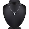 Thumbnail Image 3 of Pnina Tornai Pear-Shaped Lab-Grown Diamond Solitaire Necklace 5 ct tw 14K White Gold 18" (VS2/F)