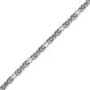Thumbnail Image 3 of 1933 by Esquire Men's Rhombus Curb Chain Bracelet Oxidized Sterling Silver 8.5"