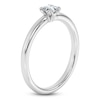 Thumbnail Image 2 of Certified Princess-Cut Diamond Solitaire Engagement Ring 1/4 ct tw 18K White Gold (SI2/G)